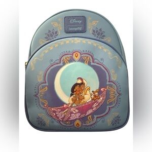 Loungefly Blue and Purple Disney Kids Backpack